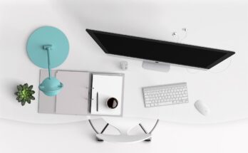 desk, computer, modern, keyboard, screen, mockup, desk, desk, desk, computer, computer, computer, computer, computer