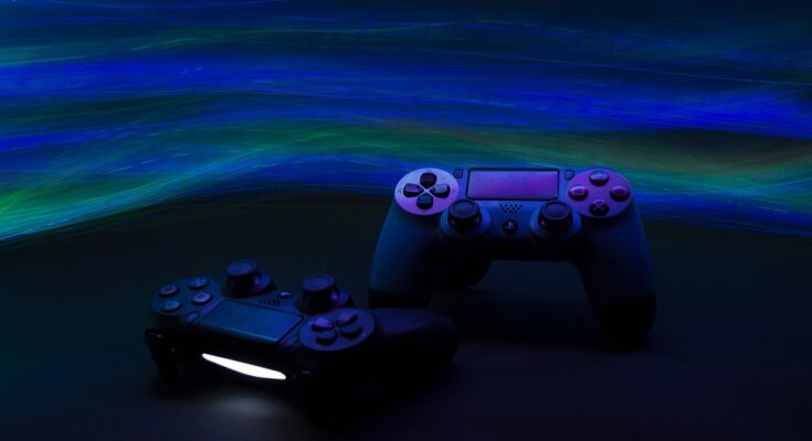 game console, sony, video games, lights, neon, freezelight, gamepad, joystick, console, ps4, xbox, dark, joysticks, playstation, controller, play, game, technology, fun, gamer, games, leisure, video games, video games, video games, video games, video games, game, game, game, game, gamer, games, games, games
