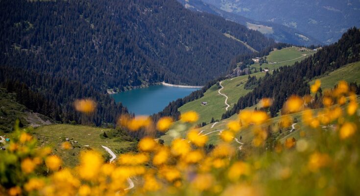 lake, valley, mountains, dam, reservoir, scenery, scenic, countryside, landscape, nature, beaufortain, savoie, france, valley, valley, valley, dam, dam, dam, dam, dam, reservoir, france, france, france, france